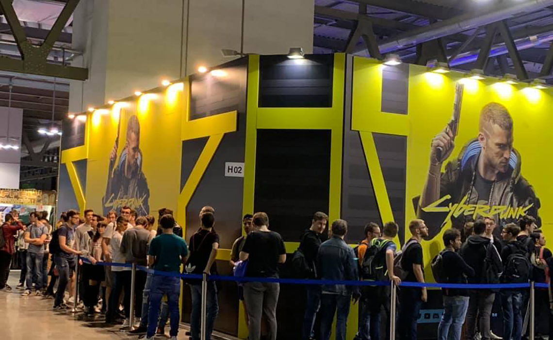 Cyberpunk MGW 2019, Bandai Namco, Milano
