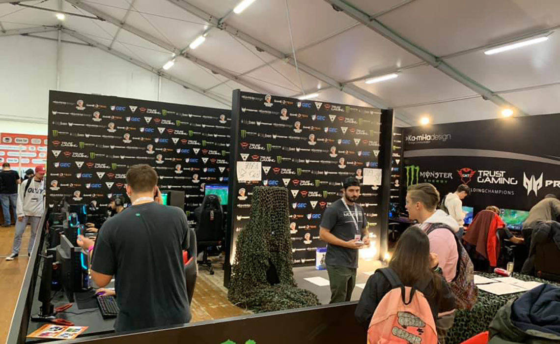 eSport, Notorious Legion, Gametekk, GEC, Turtle Beach, Trust Gaming, Trust Gaming, Monster Energy, Predator, Nintendo, Electronic Arts, Lucca Comics & Games 2019