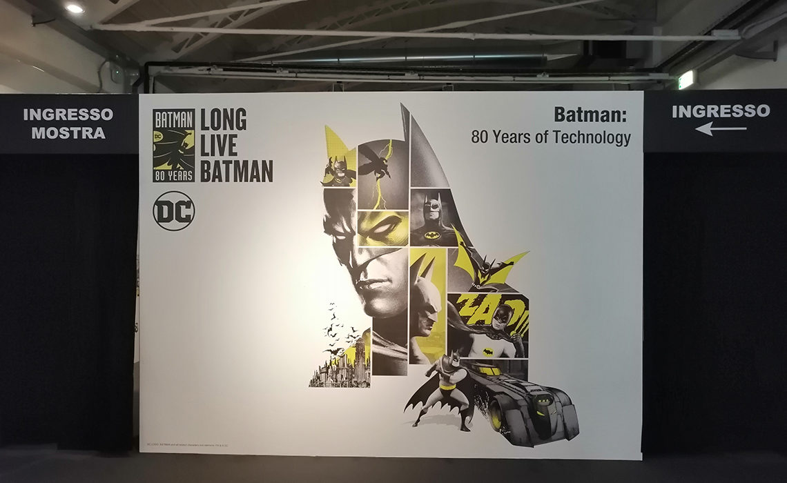Batman 80, Warner Bros, Museo della Scienza e della Tecnologia Leonardo da Vinci, Milano