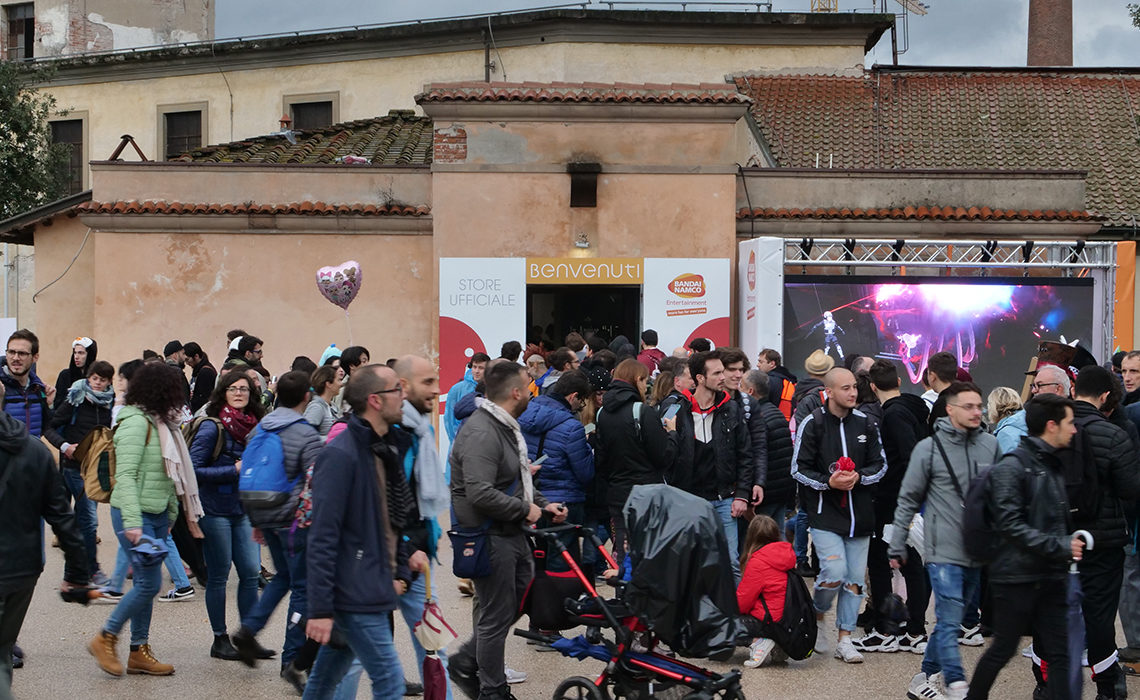 Casermetta San Paolino, Bandai Namco, Lucca Comics & Games 2019